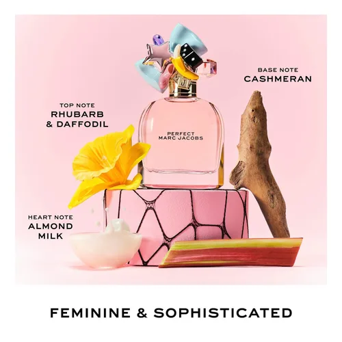 Miniatura 3 de Marc Jacobs Perfect Eau de Parfum – Perfume Floral Mujer – Con Notas de Ruibarbo, Narciso