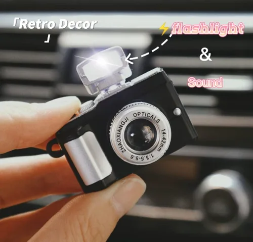 Miniatura 3 de AONUOWE Ambientador de aire para coche con flash, lindo difusor de fragancia para automóvil, clip de ventilación, accesorios kawaii, decoración