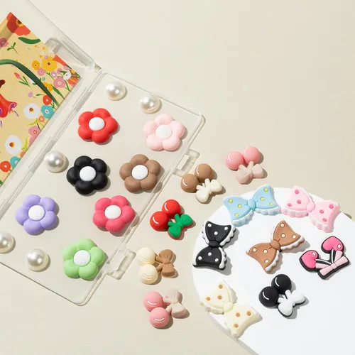 Miniatura 45 de Mon Caramel Resina Bolsa de Playa Accesorios Encantos,Resina Playa Totes Accesorios Insertos,Daisy Flower Bag Charms