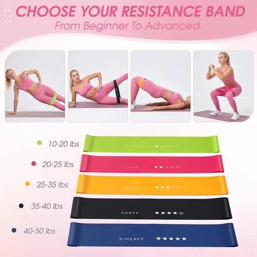Miniatura 4 de Equipo de pilates, kit de pilates con anillo de pilates de 15 pulgadas, 2 bolas de 9.8 pulgadas, bandas de resistencia, pesas de tobillo
