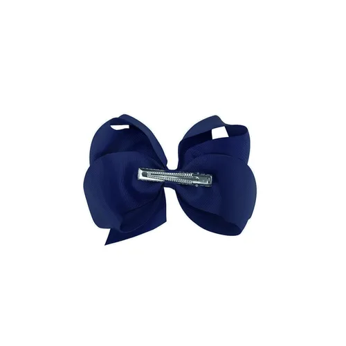 Miniatura 3 de Lazo de pelo azul marino para niñas y niños pequeños – 6 piezas de pinzas de cocodrilo de grogrén (6 x 2, 4 x 2, 3 x 2)