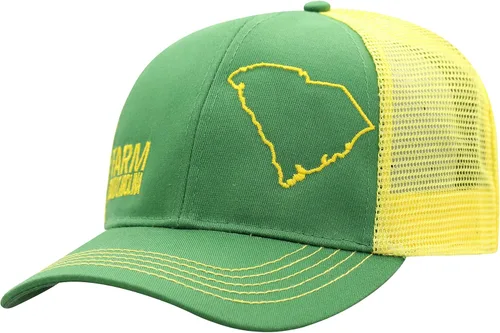 Miniatura 111 de John Deere Gorra de béisbol con logotipo y malla trasera con contraste, para hombre