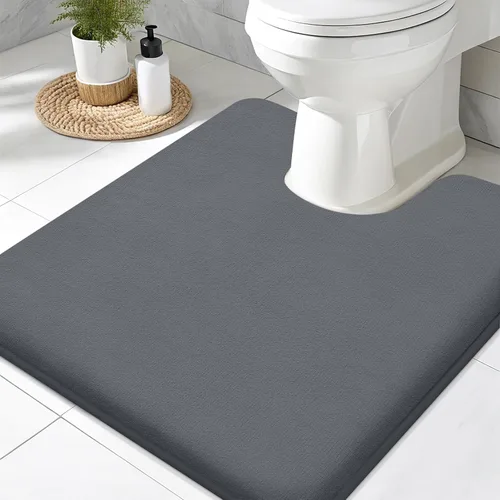 Miniatura 22 de Smiry Tapetes de Baño de Espuma Viscoelástica 36 x 24 pulgadas, Tapetes de Baño Extra Suaves y Absorbentes, Alfombra Antideslizante Lavable