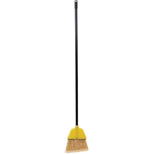 Miniatura 2 de Escoba de ángulo con cerdas de alto rendimiento, 9 pulgadas de ancho, amarillo, Amarillo, 1