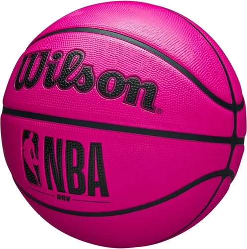 Miniatura 3 de WILSON NBA DRV Baloncesto para exteriores con bomba, color rosa, tamaño 5-27.5 pulgadas