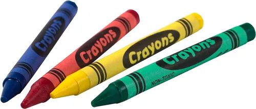 Miniatura 2 de AmerCare Royal - Crayones no tóxicos para niños, paquete de 2 unidades, envueltos individualmente, colores surtidos para restaurantes familiares