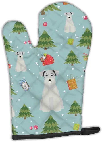 Miniatura 264 de Caroline's Treasures BB2732OVMT Dog House Collection Border Collie - Guante de horno grueso resistente al calor para sartenes calientes y horno
