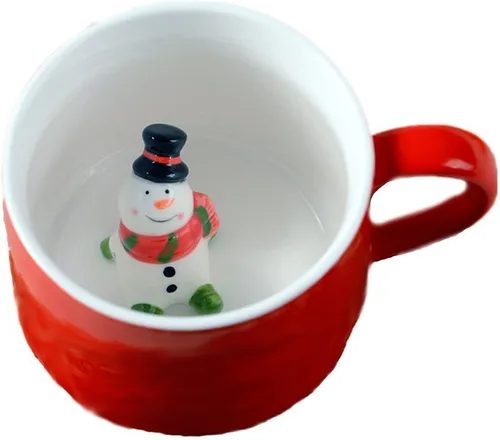 Miniatura 10 de Taza de café ZaH, 10 onzas, diseño con animal 3D en el fondo, Estándar