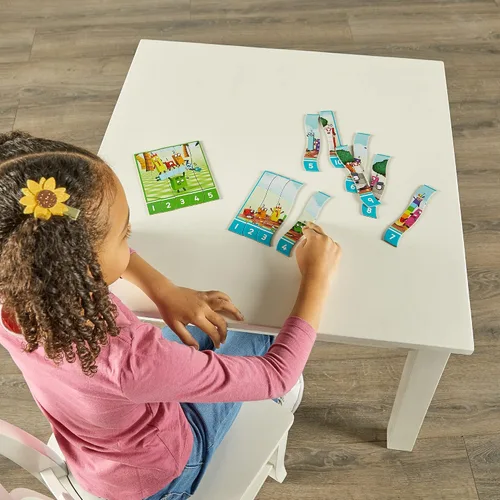 Miniatura 7 de hand2mind Juego de rompecabezas de secuencia Numberblocks, Tarjetas de secuencia, Juego de emparejar, Juguetes matemáticos, Juguetes educativos