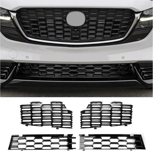 Miniatura 6 de CDEFG 2024 2025 2026 CX-5 Rejilla frontal de malla para insertar y adorno de parrilla frontal Compatible con Mazda CX-5 2022-2025 2026 Accesorios