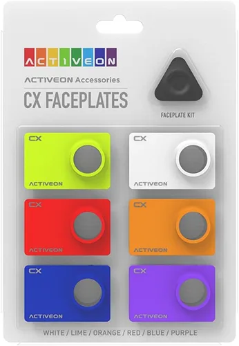 Miniatura 2 de Placas frontales CX - 6 colores (negro)
