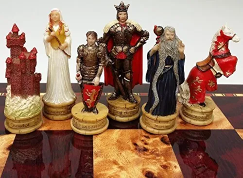 Miniatura 10 de Alicia en el país de las maravillas Fantasy Chess Men Set - NO Board