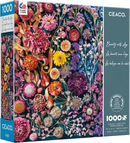 Miniatura 3 de Ceaco - Meghan Crandall - Belleza con edad - Rompecabezas de 1000 piezas para adultos - Rompecabezas desafiante perfecto para noches de juego