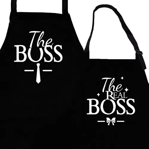 Miniatura 12 de Rosoz Funny Couple Aprons - Gift Ideas For Her Him - Kitchen Cooking Set - Birthday, Wedding, Anniversary, Bridal Shower
