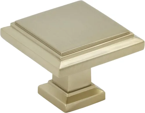 Miniatura 11 de Amerock Pomo de gabinete Negro mate Longitud de 1-1/4 pulgadas (1.260 in) Appoint 1 paquete Pomo de cajón Herrajes para gabinete Mate