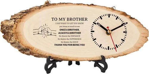Miniatura 11 de Regalos para papá de hija e hijo, ideas de regalo de Navidad y cumpleaños para papá, reloj de madera, regalo personalizado para papá, regalos