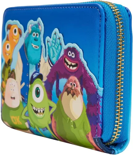 Miniatura 2 de Monster's University Scare Games - Cartera con cremallera, Multi, Loungefly Pixar Monsters University Scare Games - Cartera con cremallera