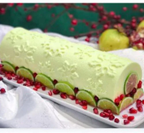 Miniatura 6 de Kit de patrón de copo de nieve de Navidad, tapete de textura, molde de silicona para tartas, mousse, postre, utensilios para hornear