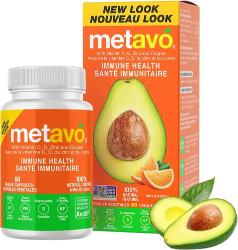 Miniatura 2 de Metavo Salud inmunológica: suplemento natural de apoyo inmunológico, suplementos esenciales de zinc para hombres y mujeres enriquecidos con vitamina