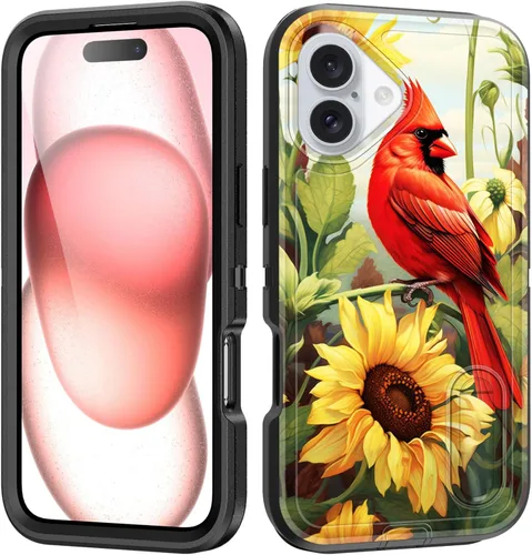 Miniatura 155 de Funda para iPhone Air con soporte integrado, a prueba de golpes, polvo y caídas, 3 capas, grado militar, funda protectora para iPhone Air de 6.5