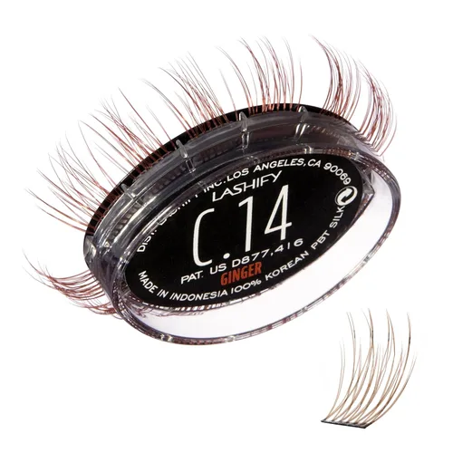 Miniatura 9 de Lashify Curl - Extensiones de pestañas Gossamer DIY de 0.394 pulgadas, color negro, pestañas postizas fáciles para un aspecto natural
