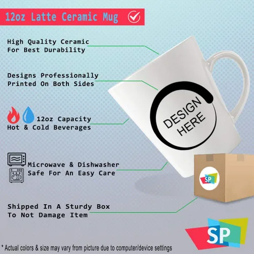 Miniatura 2 de Taza de café con leche personalizada de cerámica Taza de girasol y mariquita Naturaleza Flores y plantas Taza de té 12 Oz Texto personalizado aquí