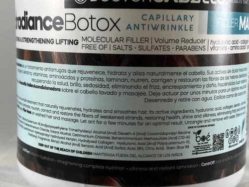 Miniatura 3 de Hydradiance - Mascarilla capilar de 16 onzas líquidas, tratamiento antiencrespamiento con ácido hialurónico, colágeno y queratina, reparación