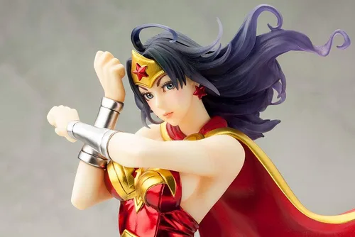 Miniatura 11 de Kotobukiya DC Comics: Armored Wonder Woman 2ª edición Estatua de Bishoujo Figura escala 1/7