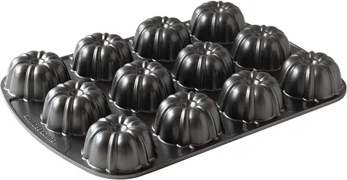 Miniatura 3 de Nordic Ware Brownie Bundt - Sartén para 3.75 tazas, grafito