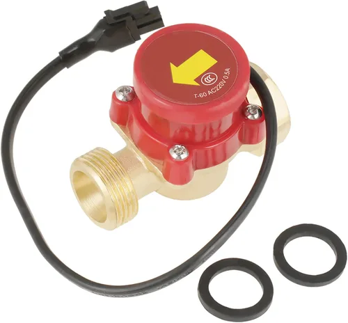 Miniatura 2 de HT-60 220V 0.5A G3/4"-3/4" Interruptor del sensor de agua del hilo para la bomba de refuerzo