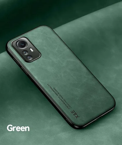 Miniatura 4 de Kepuch Silklike Funda para Redmi Note 12s 4G - Cubierta Parachoques Placa De Metal Incorporada Para Redmi Note 12s 4G - Verde Seda-Verde