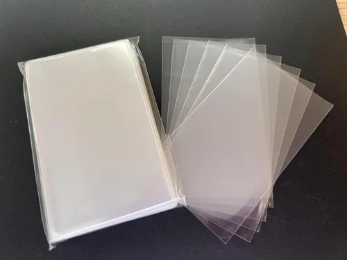 Miniatura 4 de Sleeve Kings Fundas para tarjetas estándar, 110 unidades, transparentes de 60 micrones de grosor, tamaño grande (2.756 x 4.724 in), compatibles