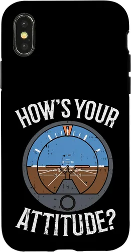 Miniatura 5 de Hows Your Attitude Funny Altitude Aviation Humor Pilot Gift Case for iPhone 17