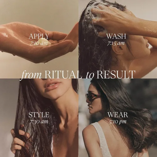 Miniatura 4 de L'ANZA Champú lustroso con aceite curativo de queratina para cabello seco dañado, champú hidratante nutre y aumenta el brillo y la fuerza