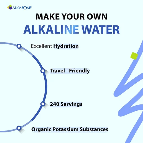 Miniatura 7 de Alkazone Haz tu propia agua alcalina 1 paquete hace 20 galones Gota de refuerzo alcalina Paquete de 3 unidades de 1.25 onzas