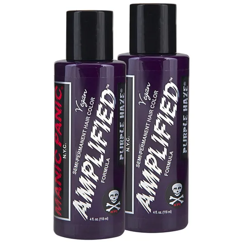 Miniatura 21 de MANIC PANIC Tinte de cabello ultra violeta amplificado (2 unidades) - Tinte para el cabello semipermanente - Color violeta tono azul frío - Vegano