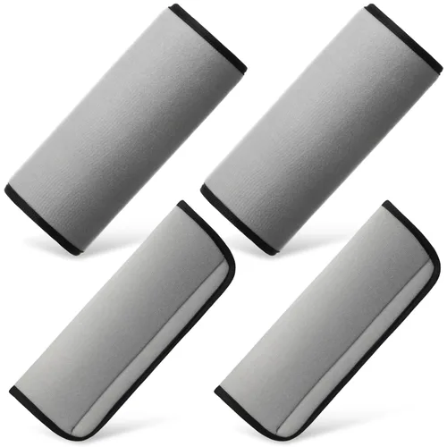 Miniatura 13 de Riakrum 4 fundas para cinturón de seguridad de automóvil para bebé, correas de asiento de automóvil, almohadillas de hombro para niños, fundas