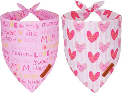 Miniatura 21 de ADOGGYGO Bandana de Navidad para perros, bufanda para mascotas, babero, pañuelo, tela premium duradera, varios tamaños disponibles, disfraces