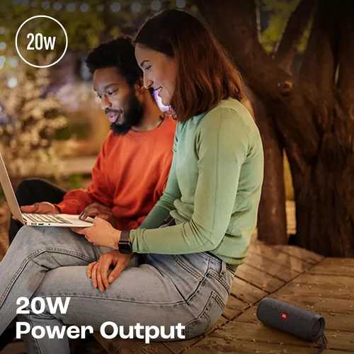 Miniatura 4 de JBL Flip Essential 2 - Altavoz Bluetooth portátil, potente sonido y graves profundos, IPX7 impermeable, 10 horas de tiempo de reproducción