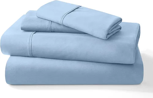 Miniatura 17 de Juego de sábanas puro de 100% algodón orgánico certificado de 1000 hilos, juego de ropa de cama de 4 piezas, bolsillo extra profundo de 24 pulgadas