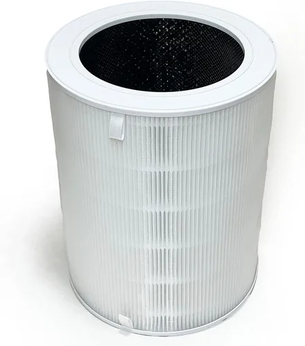 Miniatura 2 de Nispira NDAP-01 NDAP-02 - Purificador de aire 3 en 1 de repuesto de filtro de carbón activado HEPA verdadero Elimina el olor a humo de 1,500 pies