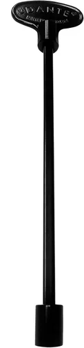 Dante Products Llave universal para válvula de gas Flat Black