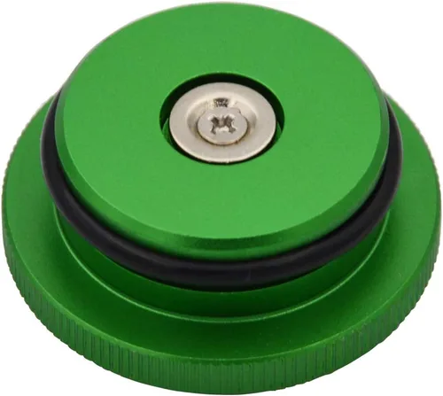 Miniatura 7 de XJMOTO Tapa de combustible magnética de aluminio billete verde compatible con Dodge Ram 1500 2500 3500 camioneta Pick-up 2013-2018