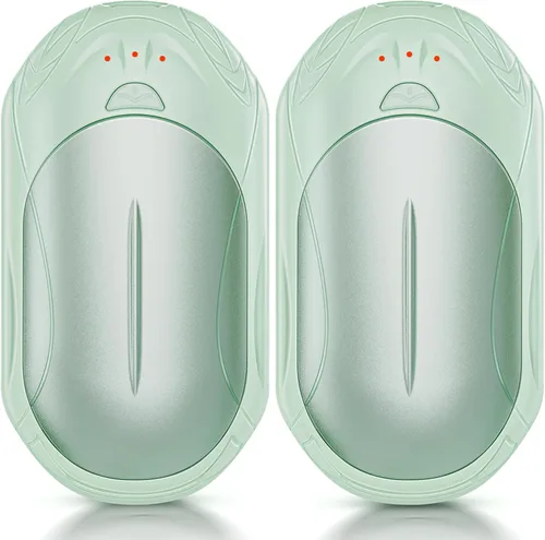 Miniatura 14 de AI Hand Warmers Rechargeable 2 Pack, AI Smart Chips Electric Hand Warmers, 20Hrs Long Safe Heat, Portable Pocket Heater, Gifts for Christmas