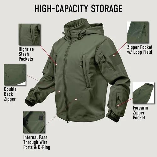 Miniatura 8 de Rothco Camisa de softshell de operaciones especiales