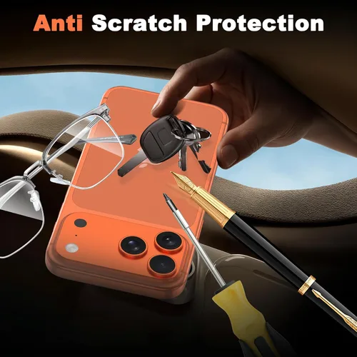 Miniatura 4 de LYWHL Paquete de 3 + 3 + 3 protectores de pantalla de cuerpo completo para iPhone 17 Pro Max [6.9 pulgadas] con protector de lente de cámara, HD