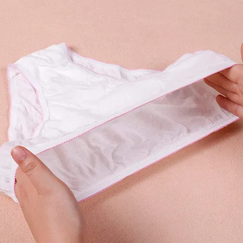 Miniatura 3 de SUPVOX Calzones De Mujer De Algodon 5 piezas Bragas de maternidad desechables para mujer, ropa interior de algodón suave para embarazo, posparto
