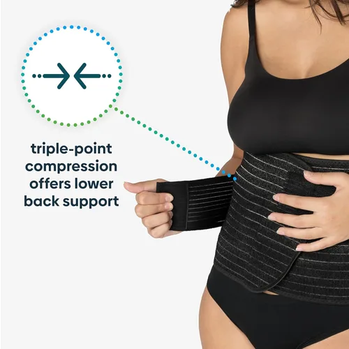 Miniatura 3 de Shrinkx Belly faja para vientre después del embarazo S M Gris carbón