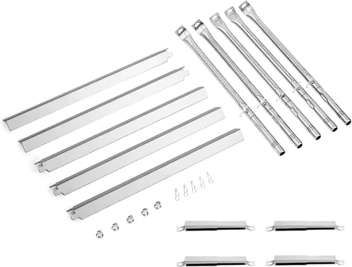 Miniatura 10 de FDDUO1055 463714514 Piezas de Repuesto de Quemador de Parrilla para Piezas de Parrilla Charbroil 463724514 463714915 463714914 463724512 463724511