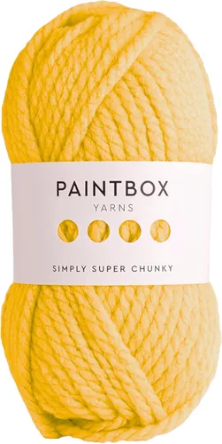 Miniatura 24 de Paintbox Yarns Simply Super Chunky Yarn - Hilo grueso de 3.53 onzas, 66 yardas, lana blanca para ganchillo o tejer, suave, acogedor para mantas
